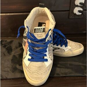 Golden Goose Midstar python/suede size 36